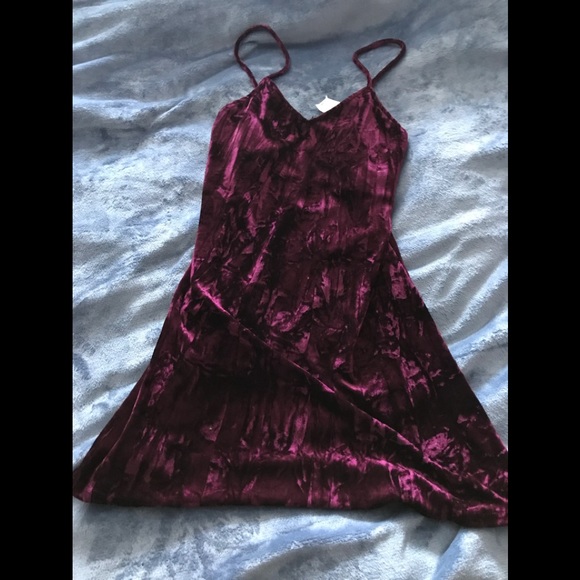 Angie Dresses & Skirts - NWT Angie Crush Velvet Dress